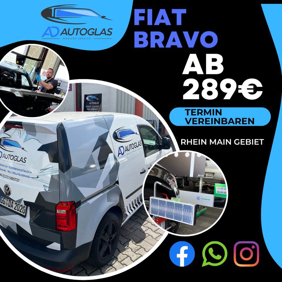 Fiat Ducato Frontscheibe Windschutzscheibe inklusive Montage