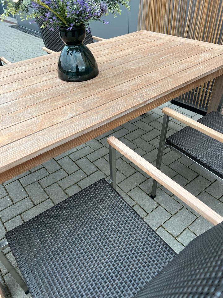 Royal Botania Teak Tisch 180x90 cm Top massiv in Seevetal