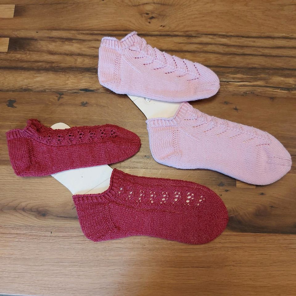 Sneakersocken Stricksocken Größe 38/39 mit Baumwolle in Waldeck