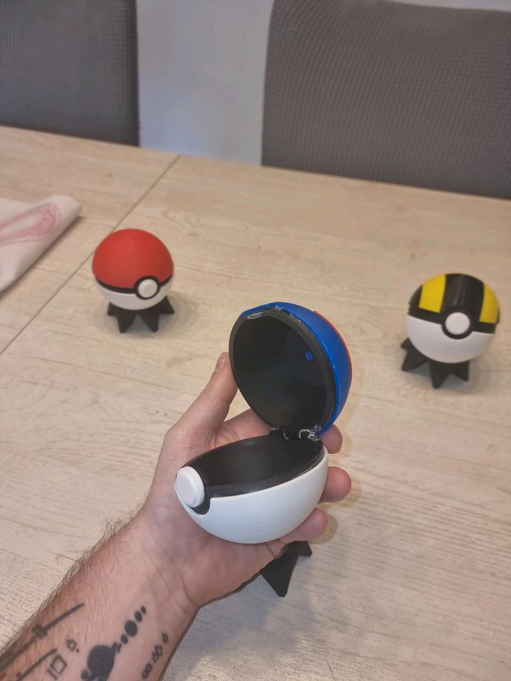 Pokebälle/Pokeball/Superball/Hyperball/Meisterball/Pokémon/3D in Waxweiler