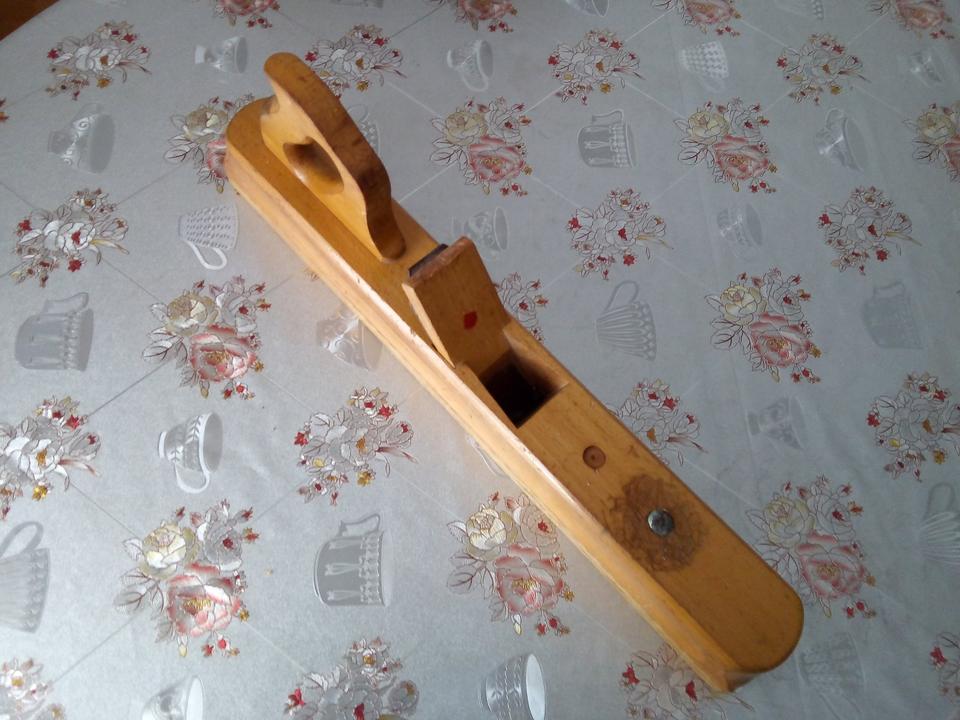 Alter Holzhobel, Langhobel, 60 cm Klinge 60mm Garantie E.C.E 1852 in Melle
