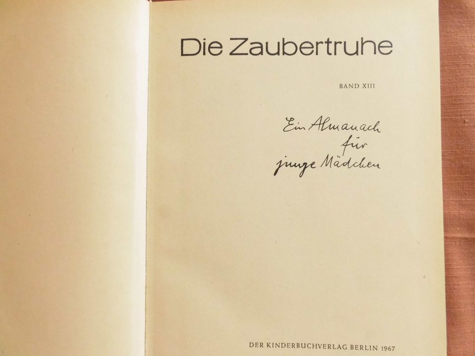 Die Zaubertruhe ( DDR 1967) Mädchenbuch in Woldegk