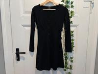 Gr.S schwarzes Bershka Kleid/Damen/langarm/Knöpfe/Sommerkleidung Niedersachsen - Schladen Vorschau