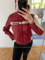 Lederjacke rot Nappa Gr. M/38 Tom Tailor Brandenburg - Beelitz Vorschau