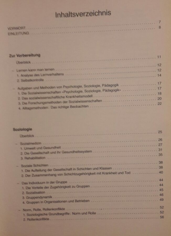 Arbeitstexte f. Psychologie Soziologie Pädagogik an Pflegeschulen in Königswinter