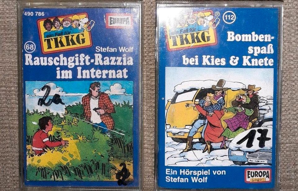 2 "TKKG" Hörspiel-Kassetten☆Nr. 68+ 112☆ in Worbis