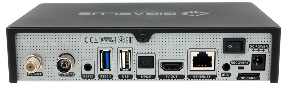 GigaBlue UHD Trio 4K PRO Linux Sat- & Kabel-Receiver 1200Mbit in Herne