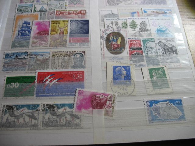 Briefmarkensammlung Frankreich Stöberposten ab Klassik in Konstanz