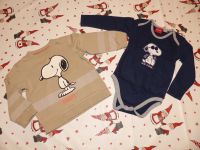 Baby Kinder Kleidung "Snoopy", Sweatshirt+ Body, Gr. 86/92 Hessen - Florstadt Vorschau