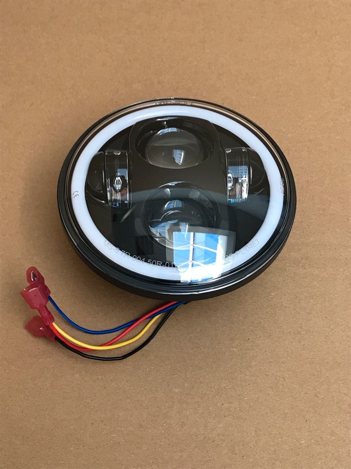 SIMSON S51 S70 S53 LED Klarglas Scheinwerfer 12V Schwalbe KR51 * in SachsenAnhalt Calbe