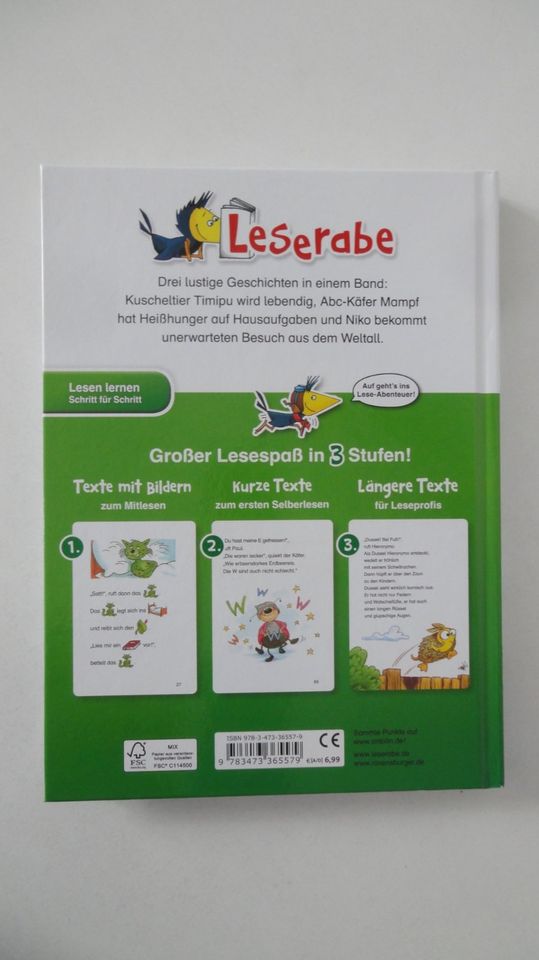 Buch Leserabe Buch Quatschgeschichten mit ABC Stickern NEU in Ühlingen-Birkendorf