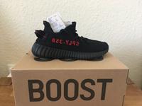Adidas Yeezy Boost 350 V2 Bred Black Red Schwarz US 4.5 36 2/3 Wuppertal - Elberfeld Vorschau