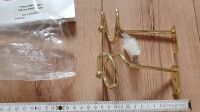 1 Paar Gardinenhaken Schals Haken Drapierhaken Gold L15cm NEU Hessen - Bischoffen Vorschau