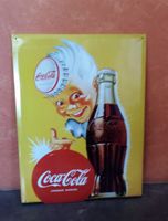 Coca Cola - Blechschild  - Limonade Gazeuse - Hessen - Roßdorf Vorschau