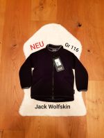 NEU Jack Wolfskin schwarz Gr 116 Fleece Jacke Innenjacke Junge Bayern - Frammersbach Vorschau