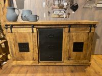 Sideboard massiv Mangoholz m. Schiebetüren, B 160 cm Thüringen - Ronneburg Vorschau