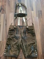 COUNTRYLINE Lederhose Tracht Hose Echt Leder Gr 146 m. Träger Top Bayern - Hutthurm Vorschau