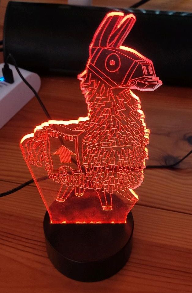 Lampe Fortnite Hologramm Llama in Wismar