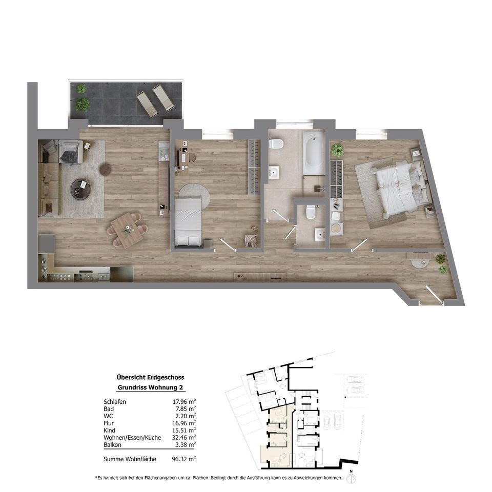 Haidstraße 45 - Whg Nr. 2 #Neubau #Energiesparausbau #Schlüsselfertig in Aschaffenburg