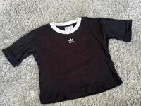 Adidas Sport T-Shirt Gr. 34 Schwarz bauchfrei Bayern - Wiesentheid Vorschau