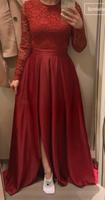 Maxi Kleid von Peek & Cloppenburg Ärmel/ Schlitz 38/40 Rot Niedersachsen - Steinfeld Vorschau