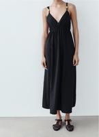 Zara Maxi Kleid schwarz mit Schmuckperlen elastisch Gr M Berlin - Wilmersdorf Vorschau