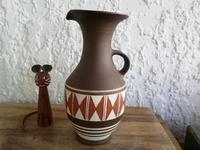 Vase 60er Keramik Kunst UDO Handarbeit DDR Mid Century Vintage Rheinland-Pfalz - Wissen Vorschau