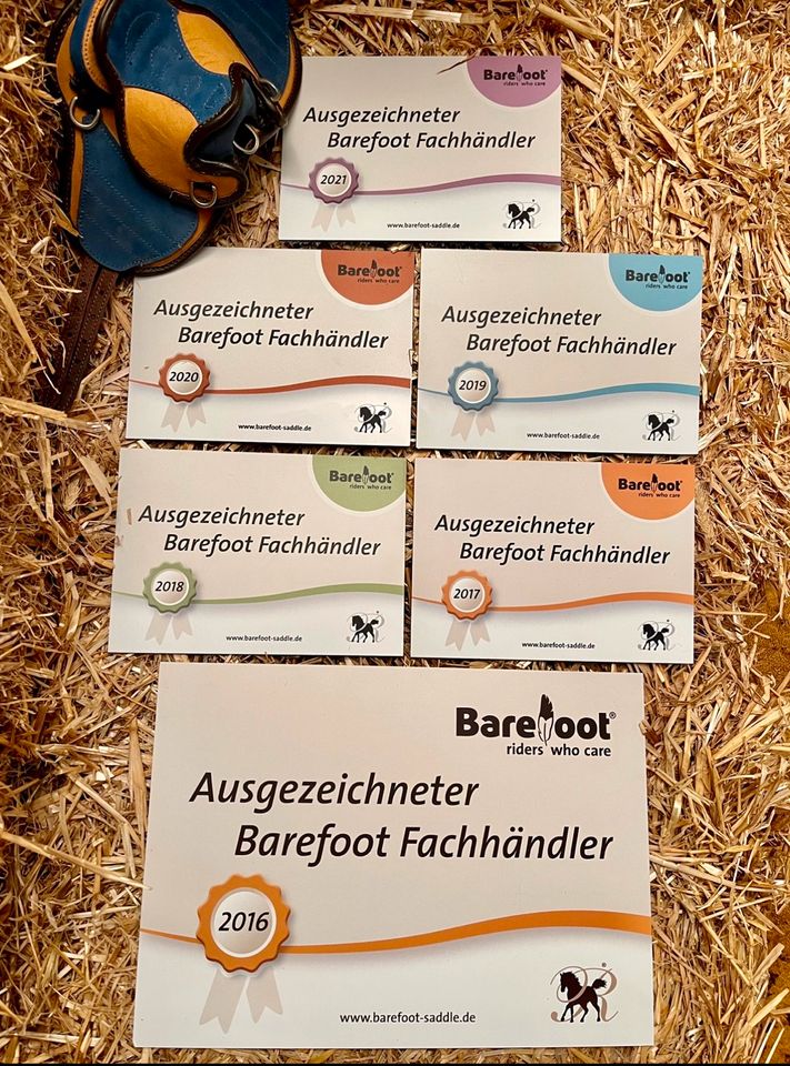 Barefoot Dressur Sattel London-Softleder-flexibel-kurz-neuwertig in Harpstedt