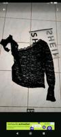 Shein schwarz asymmetrische Shirt Spitze zum Binden Gr. XL 44 NEU Hessen - Allendorf Vorschau