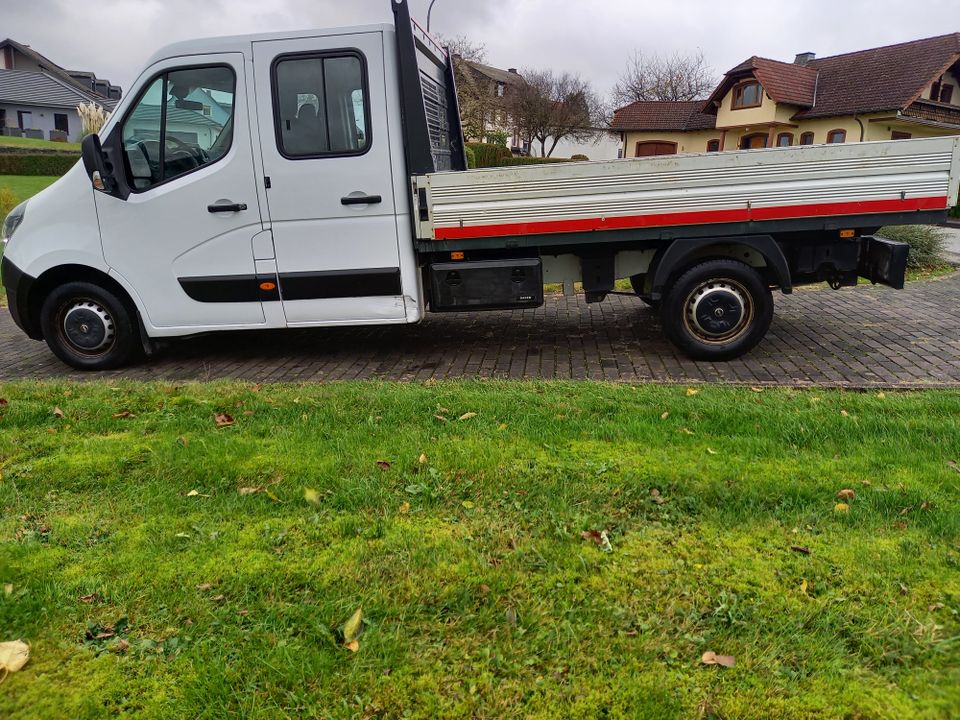 Opel Movano Doka Pritsche L3 Klima,Navi,14900,- Nettopreis in Lambertsberg