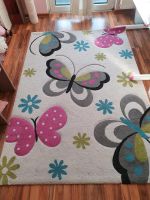 Kinder Teppich weiß mit Schmetterling Dresden - Strehlen Vorschau