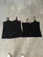 2 schwarze Tops H&M Größe 48 Baden-Württemberg - Pforzheim Vorschau