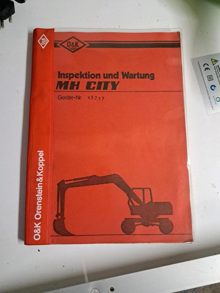 O&K MH City Inspektions- und Wartungsanleitung abzugeben in Reken