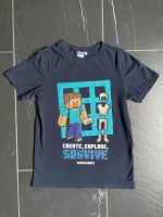 T-Shirt Gr. 146/152 Minecraft Steve Baden-Württemberg - Heiligenberg Vorschau