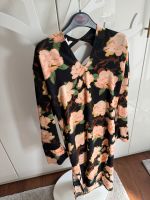 H&M Kleid mit Schlitzen langarm leicht locker M 38 Blumen Bayern - Karlshuld Vorschau