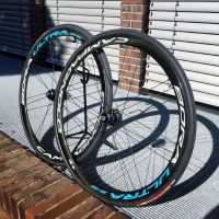 CAMPAGNOLO BORA ULTRA 35 DISC CERAMIC MOVISTAR lightweight wheels Hessen - Darmstadt Vorschau