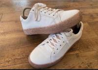 Tommy Hilfiger Sneaker Gr.39 weiß Damen Schuhe Glitzer Turnschuhe Hessen - Haiger Vorschau