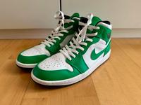 Nike Air Jordan 1 Mid / Grün Weiß / Gr. 46 Nordrhein-Westfalen - Witten Vorschau