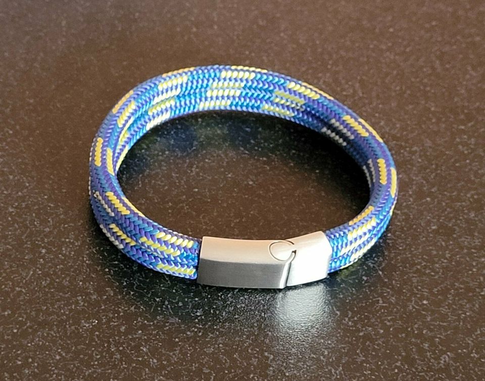 Armband Länderfarben z.B. Ukraine/ Schweden in Lenne