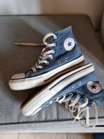 Converse All Star Chucks jeans blau navy Gr. 36,5 Bayern - Rott Vorschau