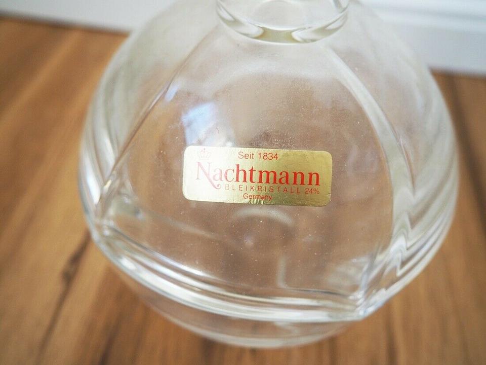 Original Nachtmann Venus Bleikristall Glas Schale mit Deckel in Sulingen