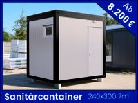 Sanitärcontainer | Behinderten WC | Bürocontainer | Baucontainer | WC Container | Toilettencontainer | Behindertentoilette | TEILWEISE SOFORT VERFÜGBAR 240x300 Schwerin - Paulsstadt Vorschau