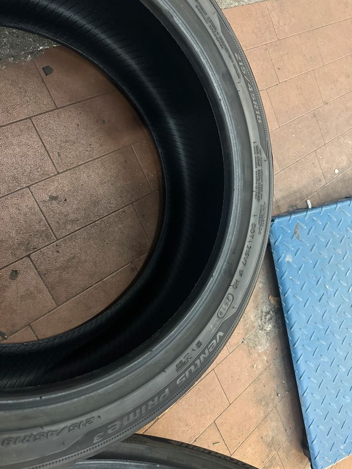 2 Sommerreifen Hankook 215/45 R18 89V in Dülmen