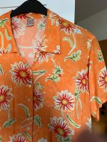 OILILY Kleid wadenlang orange Blumen retro alt Rarität Gr. 42/44 Niedersachsen - Wunstorf Vorschau