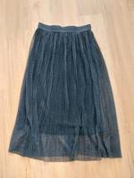 60 Street one Plissee Tüll Chiffon Glitzer Rock schwarz silber 38 Baden-Württemberg - Sulzfeld Vorschau