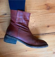 Rote Leder Stiefel Buffalo Stiefeletten retro Cowboy Leipzig - Plagwitz Vorschau