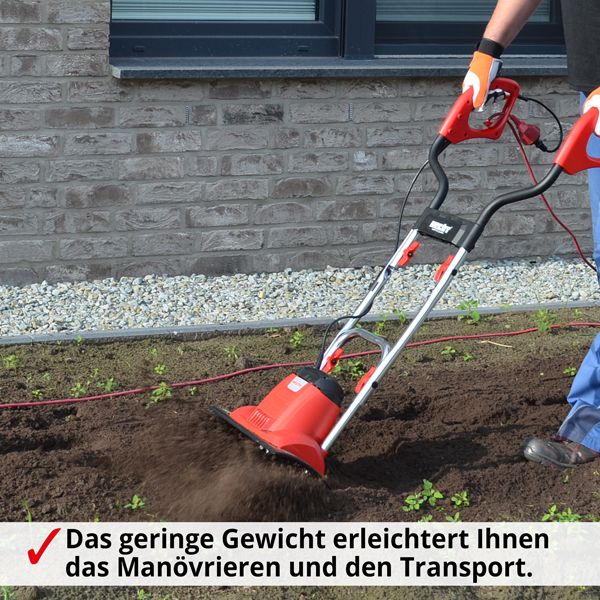 Gartenfräse Motorhacke Bodenfräse Bodenhacke elektrische Motor Boden Hacke Elektro Garten Erd Fräse Acker Kultivator in Greven