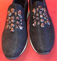 Neu  Damen Slipper Schuhe schwarz Strass Gr 38 Bayern - Rosenheim Vorschau