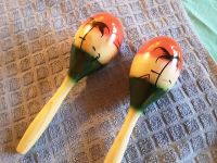 Percussion Maracas mexikanischer Art aus Holz Nordfriesland - Hattstedt Vorschau