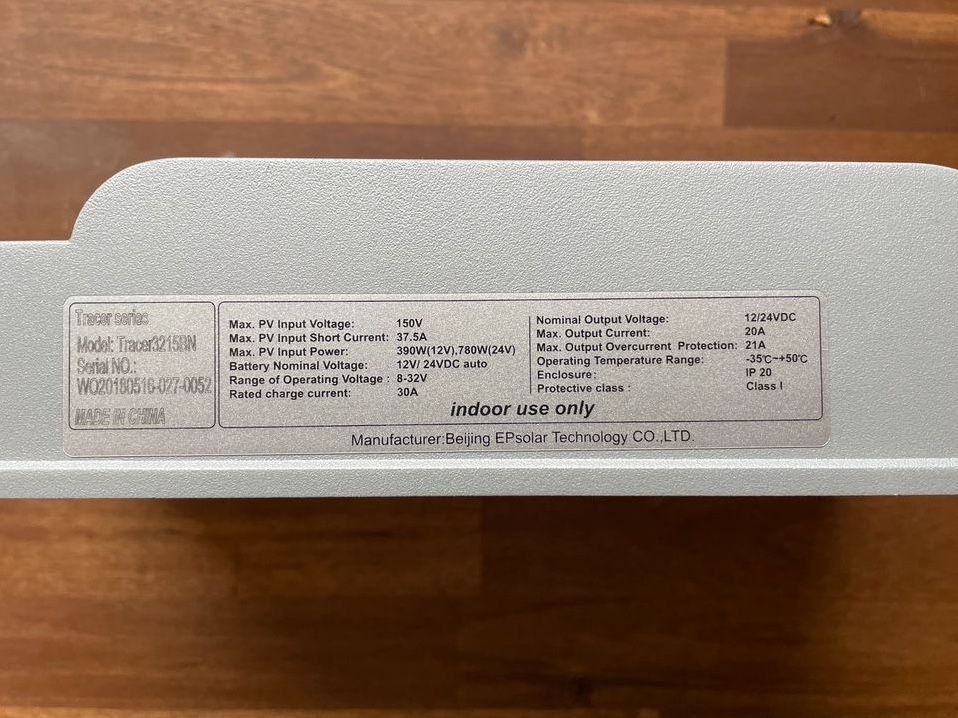 EPEVER Wechselrichter / Laderegler Tracer 3215BN 30A 150V in Wendelstein